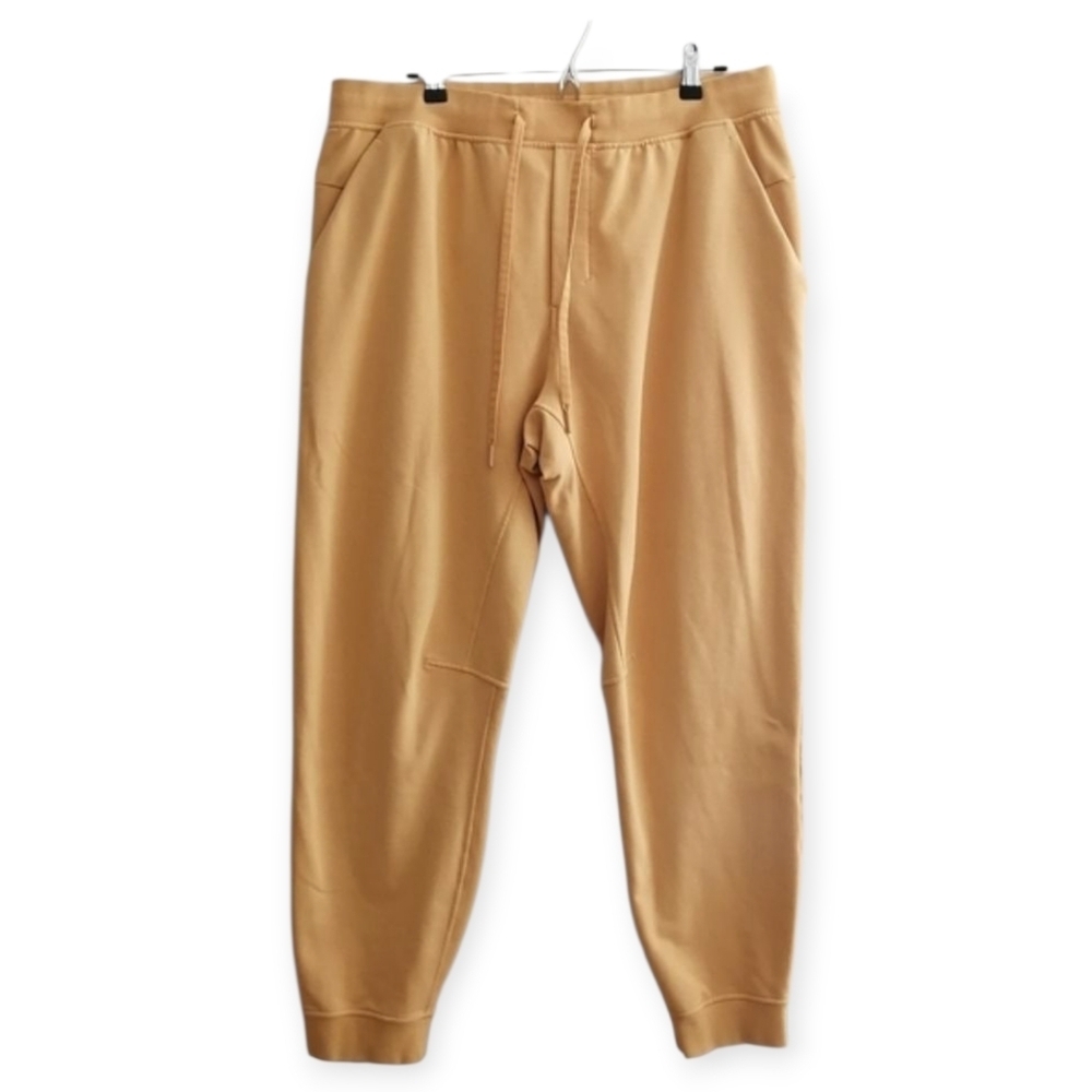 Lululemon Men's City Sweat Jogger French Terry 29" Joggers Yellow XXL